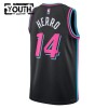 Dres Miami Heat Tyler Herro Nike 2025-26 City Edition Crno Swingman - Dječji